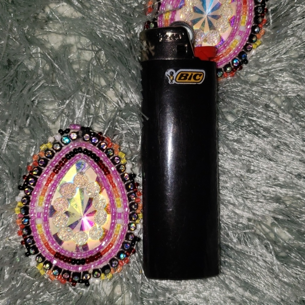 beaded earrings - Picture 5 of 5
